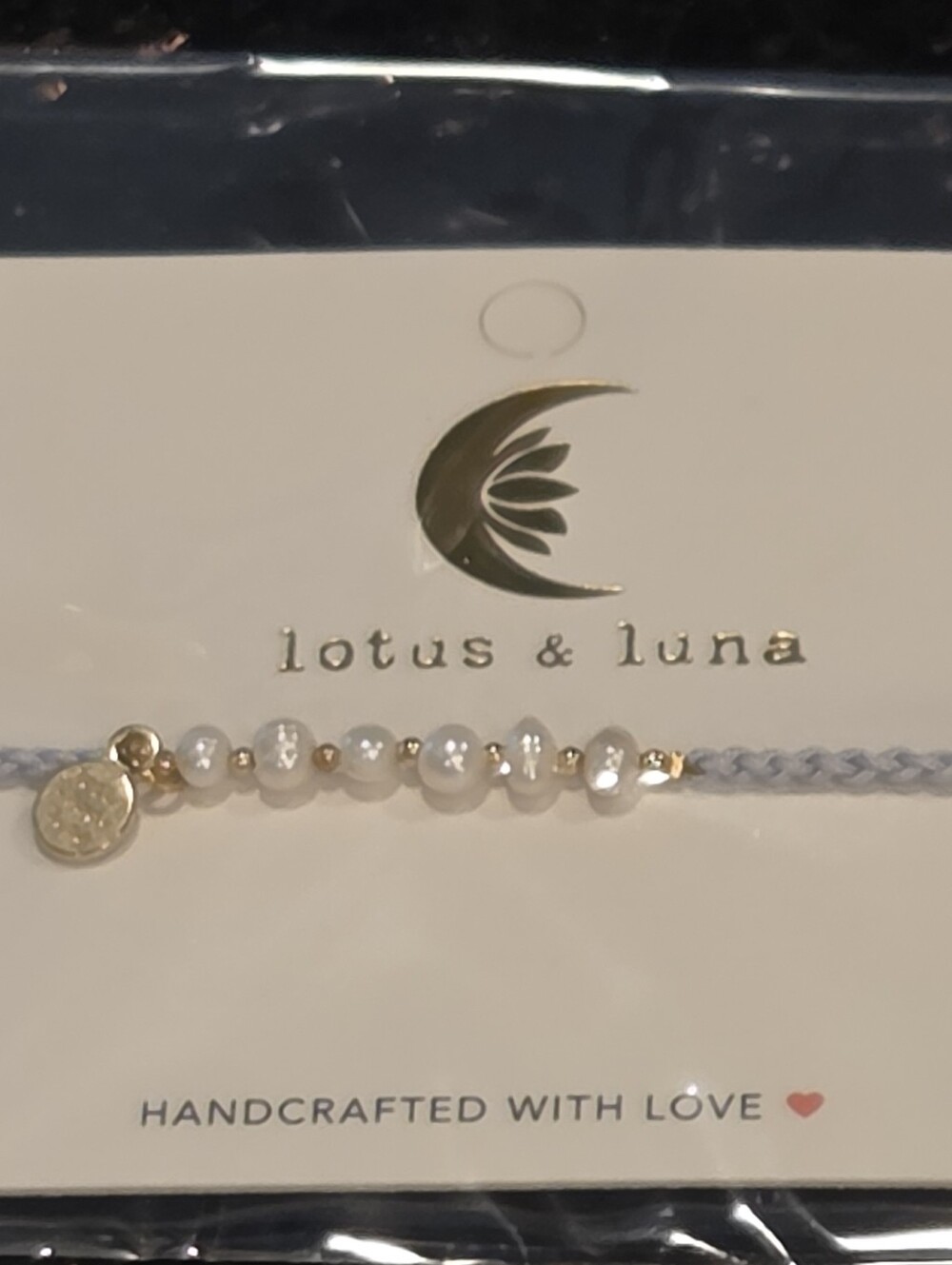 Lotus snd Luns Bracelet